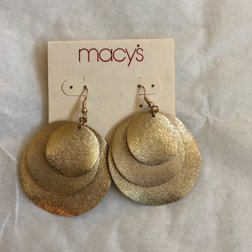 Macy’s Gold Earrings